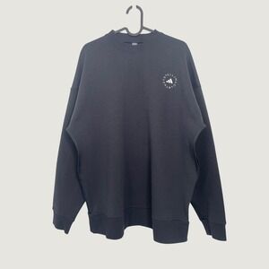 Adidas by Stella McCartney Oversized Side Cutout Sweatshirt Black Small